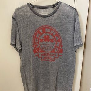 Lucky Brand T shirt Medium Gray
